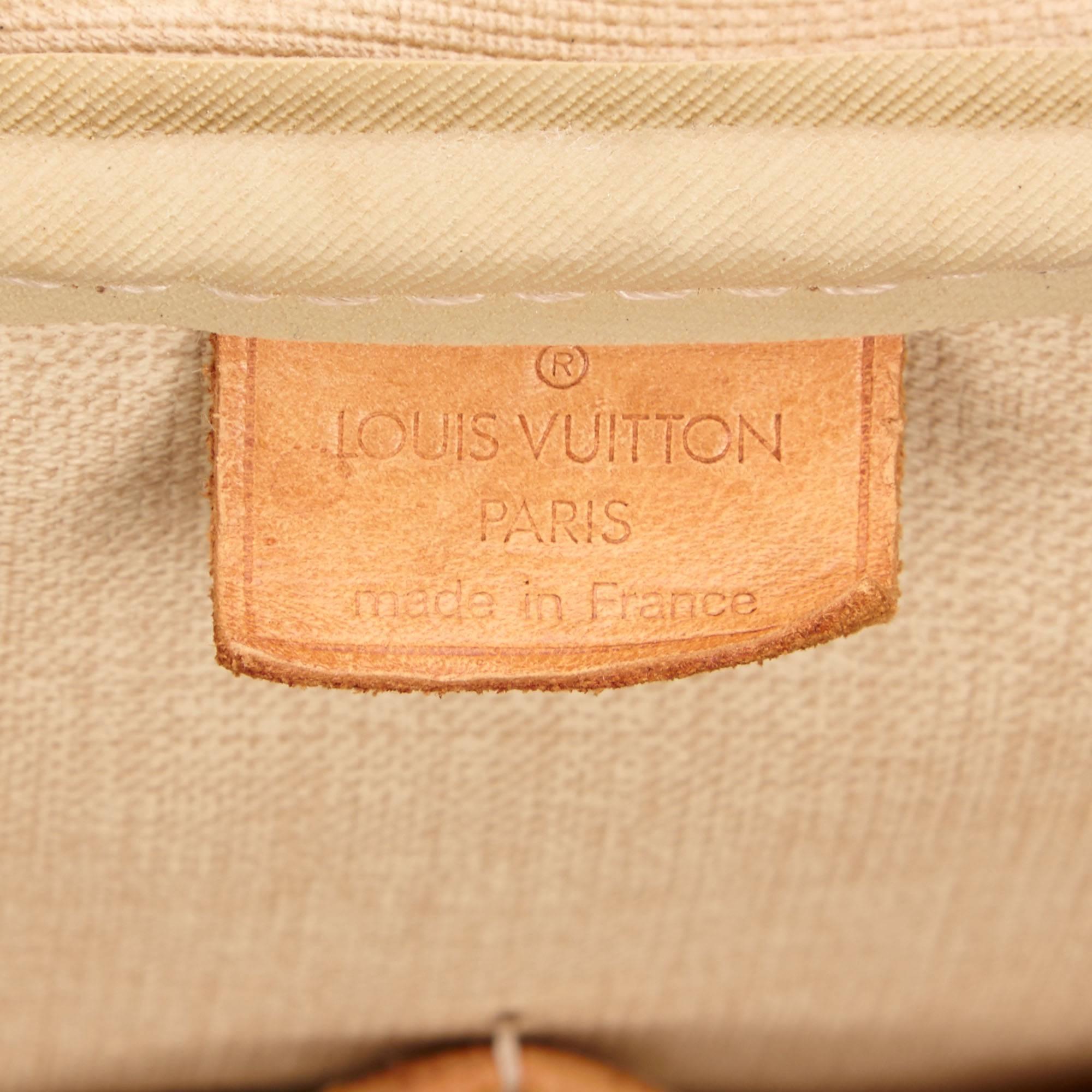 Louis Vuitton Brown Monogram Deauville 2