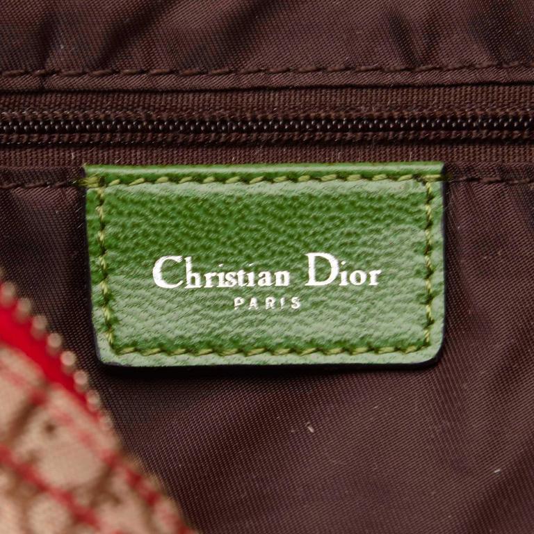 Dior Brown Jacquard Diorissimo Rasta Shoulder Bag at 1stDibs | rasta ...