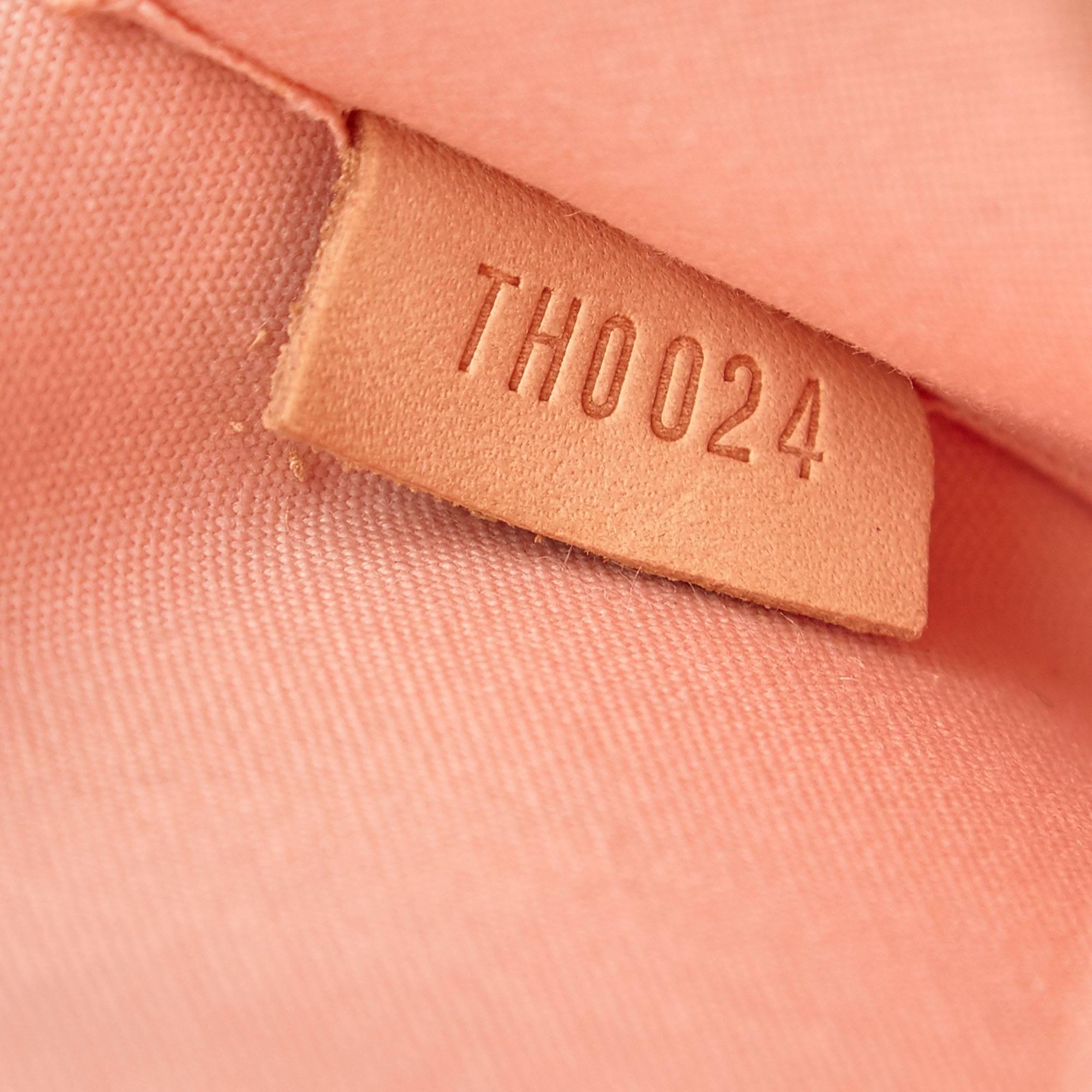 Louis Vuitton Pink Vernis Biscayne PM 2