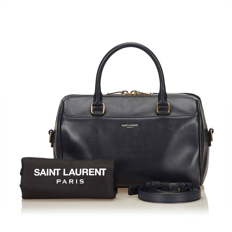 Ysl Navy Blue Classic Baby Duffle Bag Ysl Navy Blue Classic Baby Duffle Bag