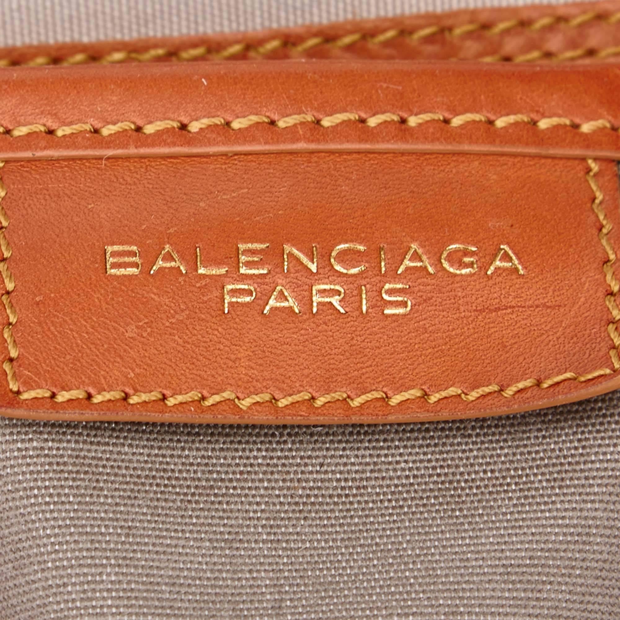 Women's or Men's Balenciaga Muliticolor Stripe Canvas Tote bag