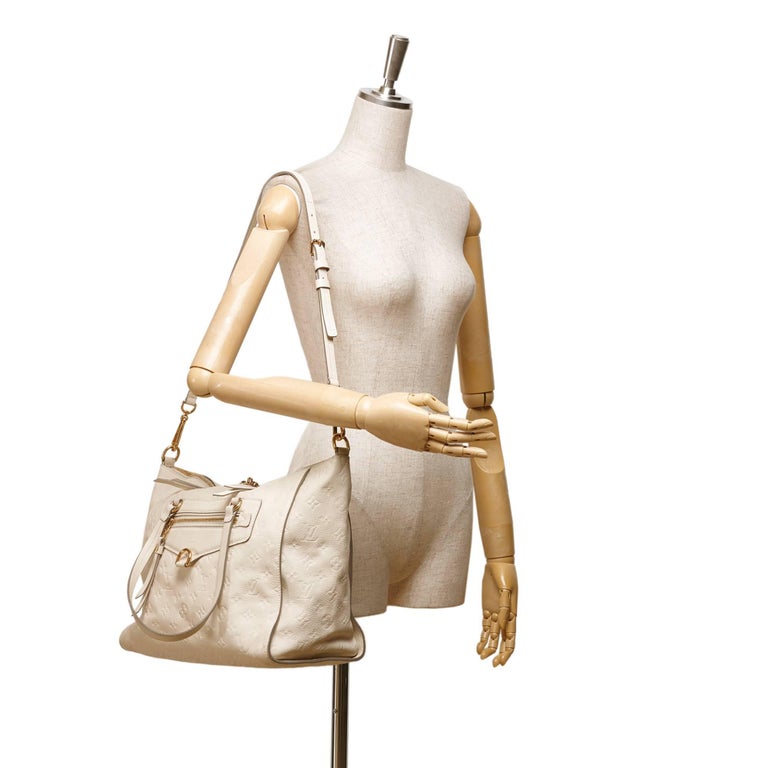 Louis Vuitton White Canvas Inventeur Antigua Cabas PM Tote Hand Bag at  1stDibs
