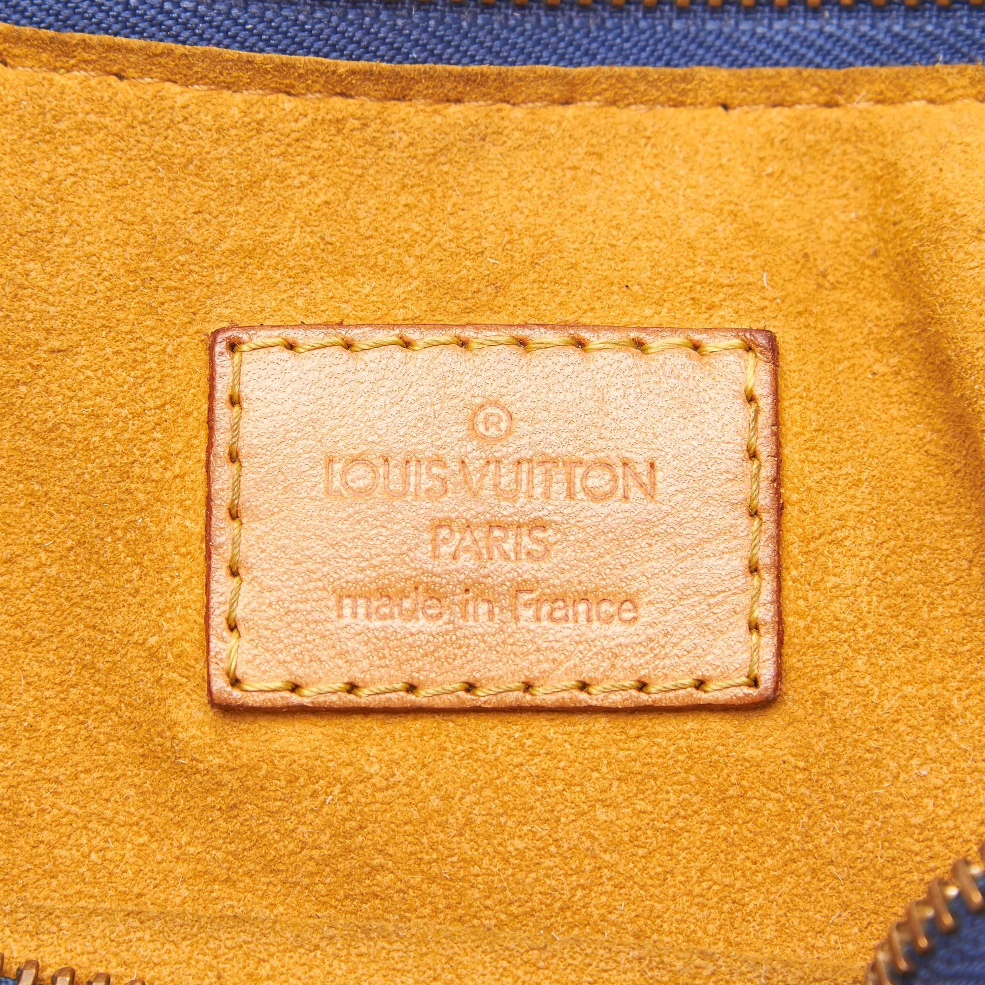 Louis Vuitton Denim Monogram Denim Baggy GM 2