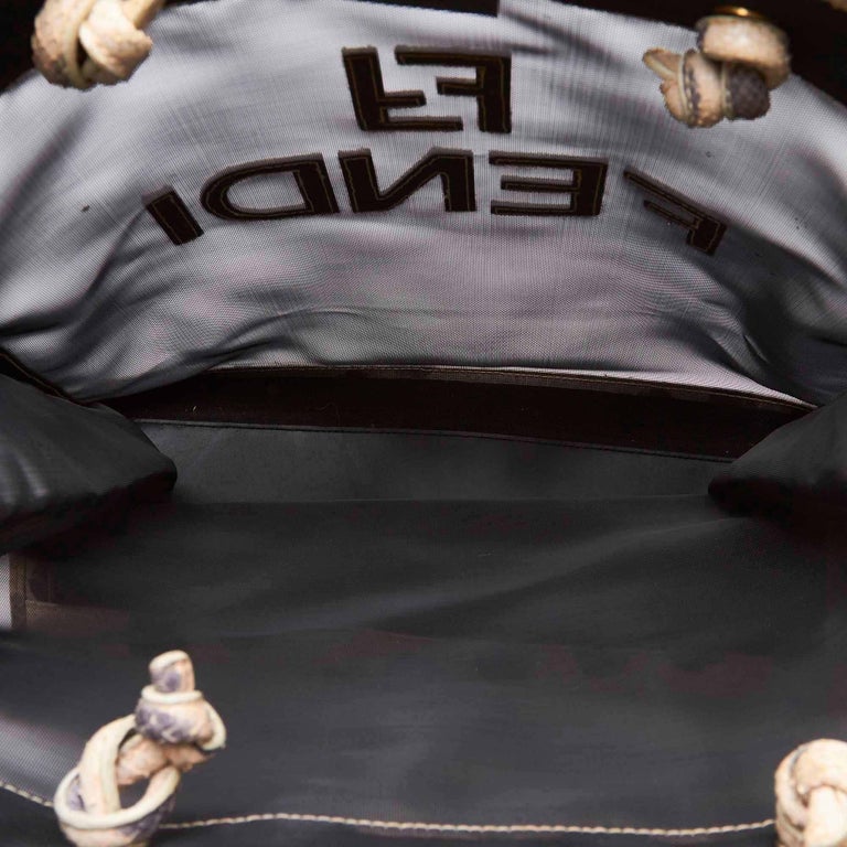 fendi mesh tote bag