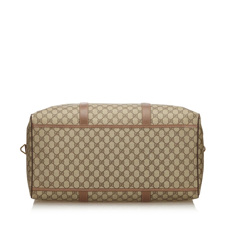 Gucci Brown Guccissima Duffle Bag For Sale at 1stdibs