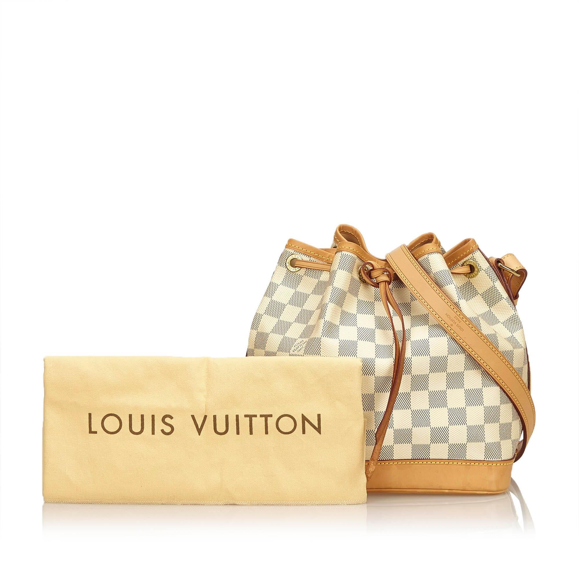 Noe bb damier azur sales