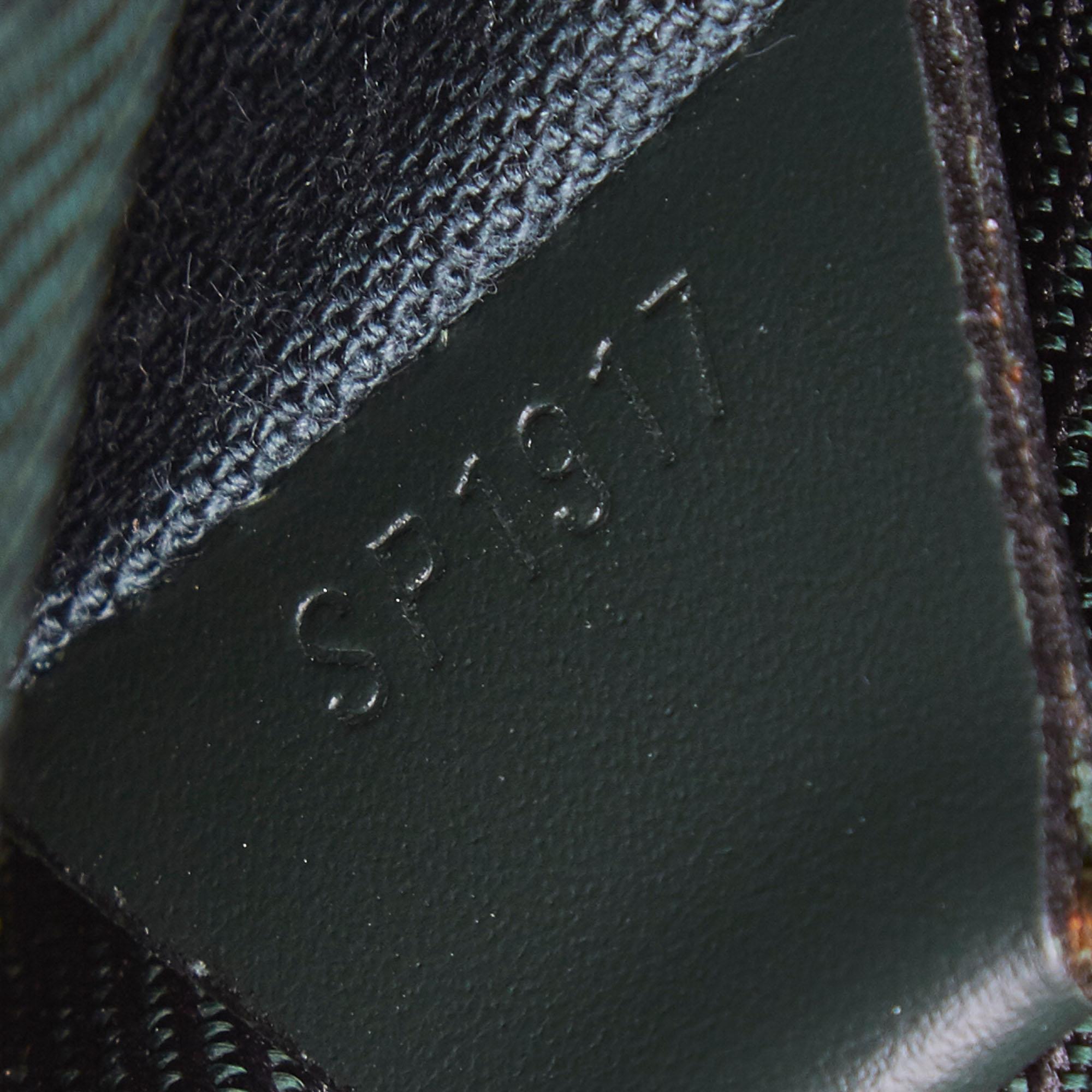 Louis Vuitton Dark Green Taiga Leather Cassiar Backpack 1
