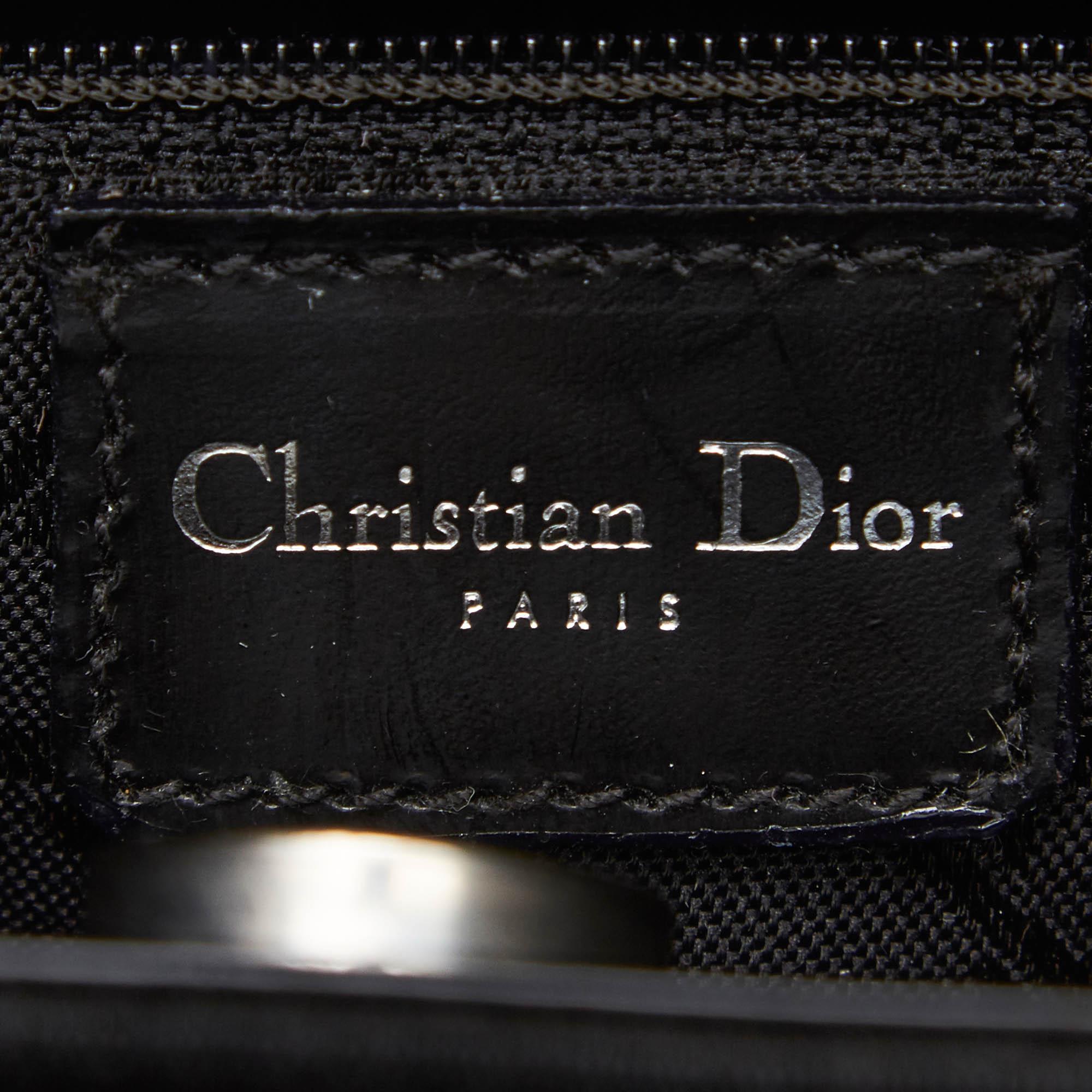Dior Black Leather Shoulder Bag 2