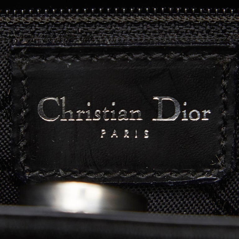 Dior Black Leather Shoulder Bag at 1stDibs