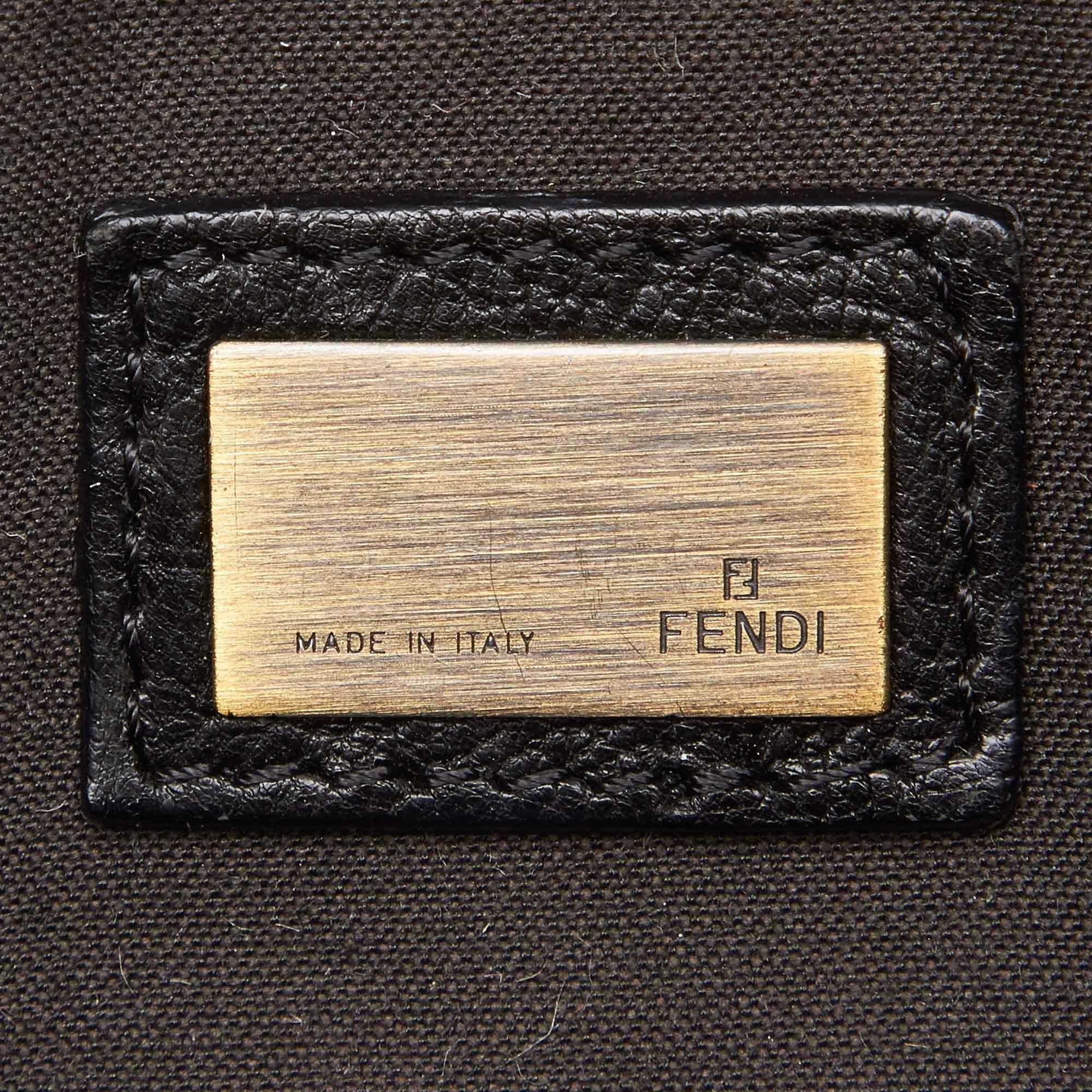 Fendi Black Leather B Bis Bag 1