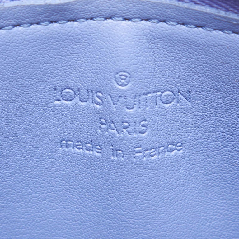 Louis Vuitton Baby Blue Monogram Vernis Lexington Accessory Pouch - Yoogi's  Closet