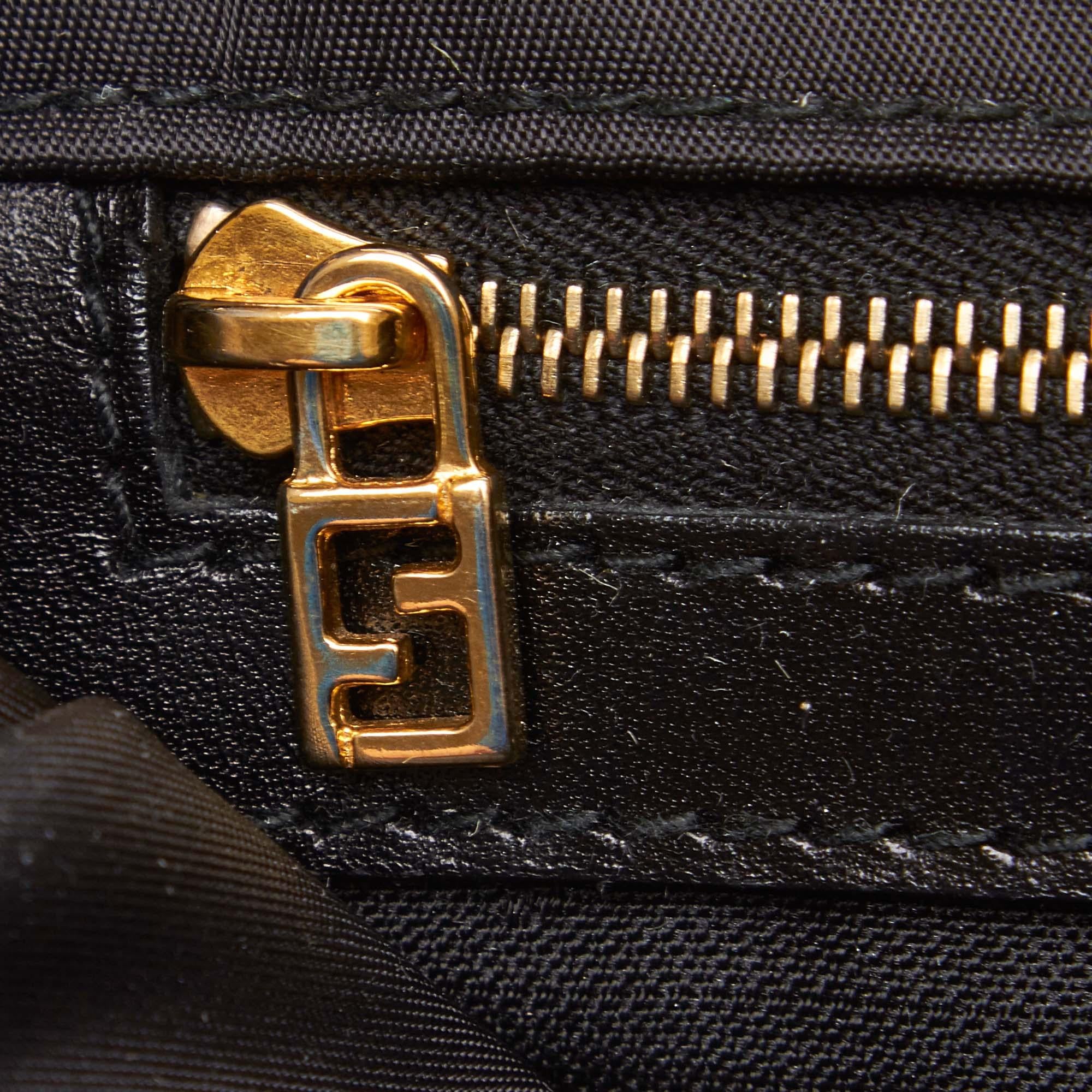 Fendi Black Nylon Handbag 4