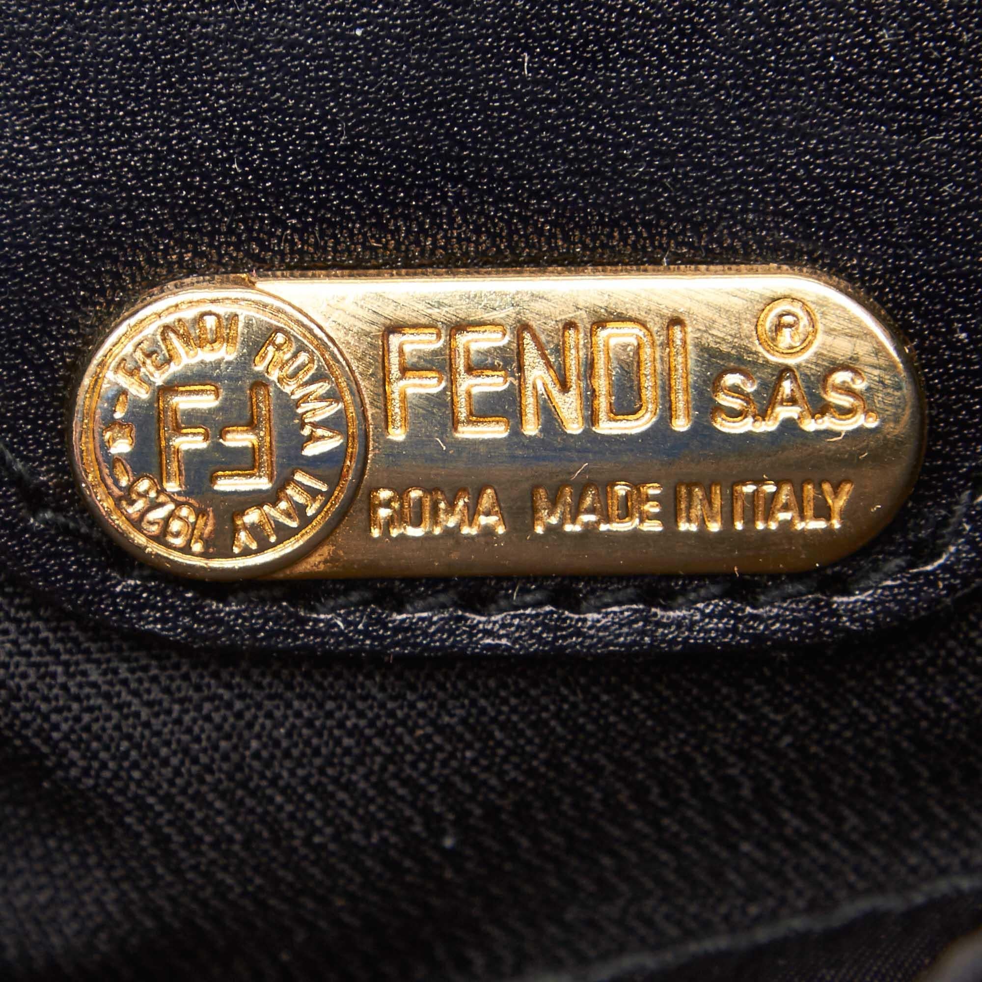Fendi Black Nylon Handbag 2