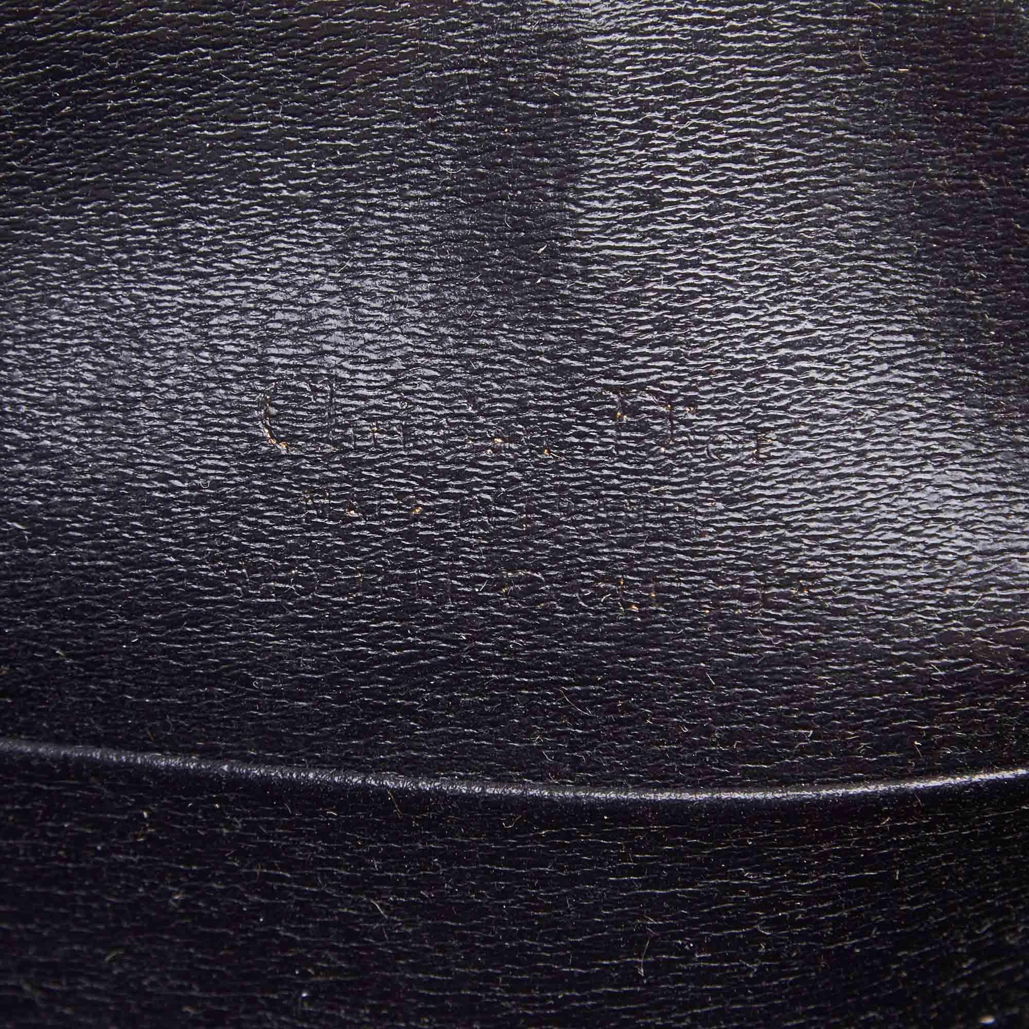 Dior Black Nubuck Leather Crossbody Bag For Sale 2