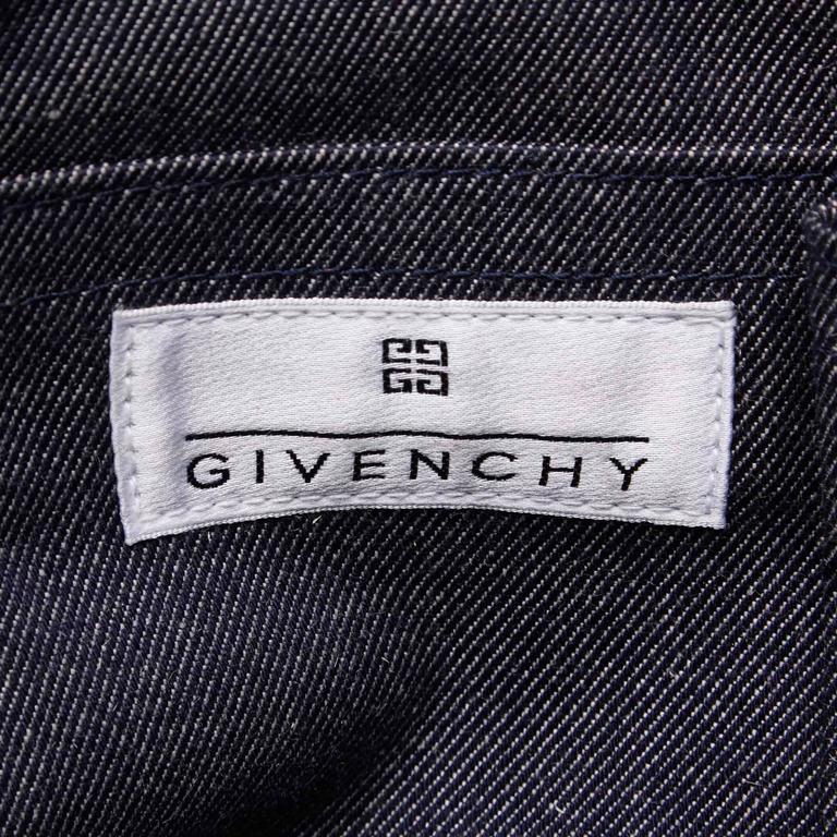 Givenchy Blue Denim Tote For Sale at 1stdibs