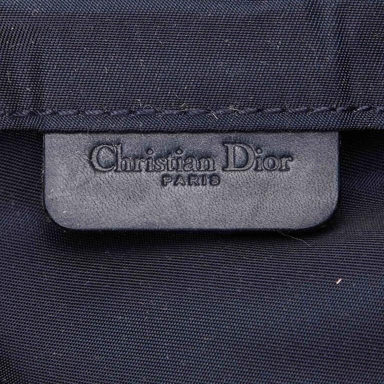 Dior Black Saddle Pouch For Sale at 1stdibs