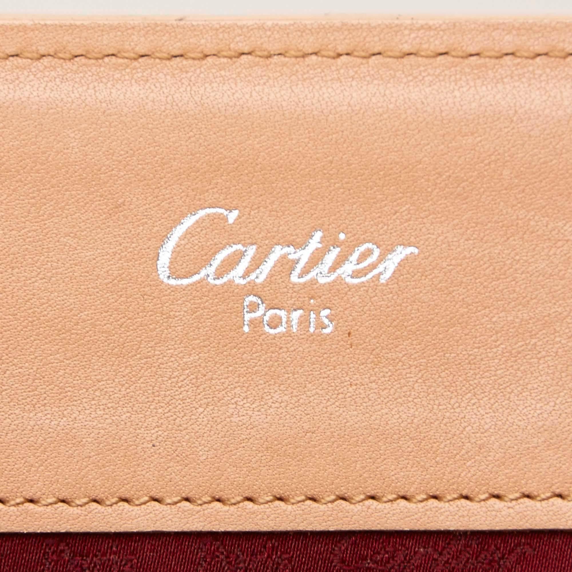 Cartier Brown Tote Bag 2