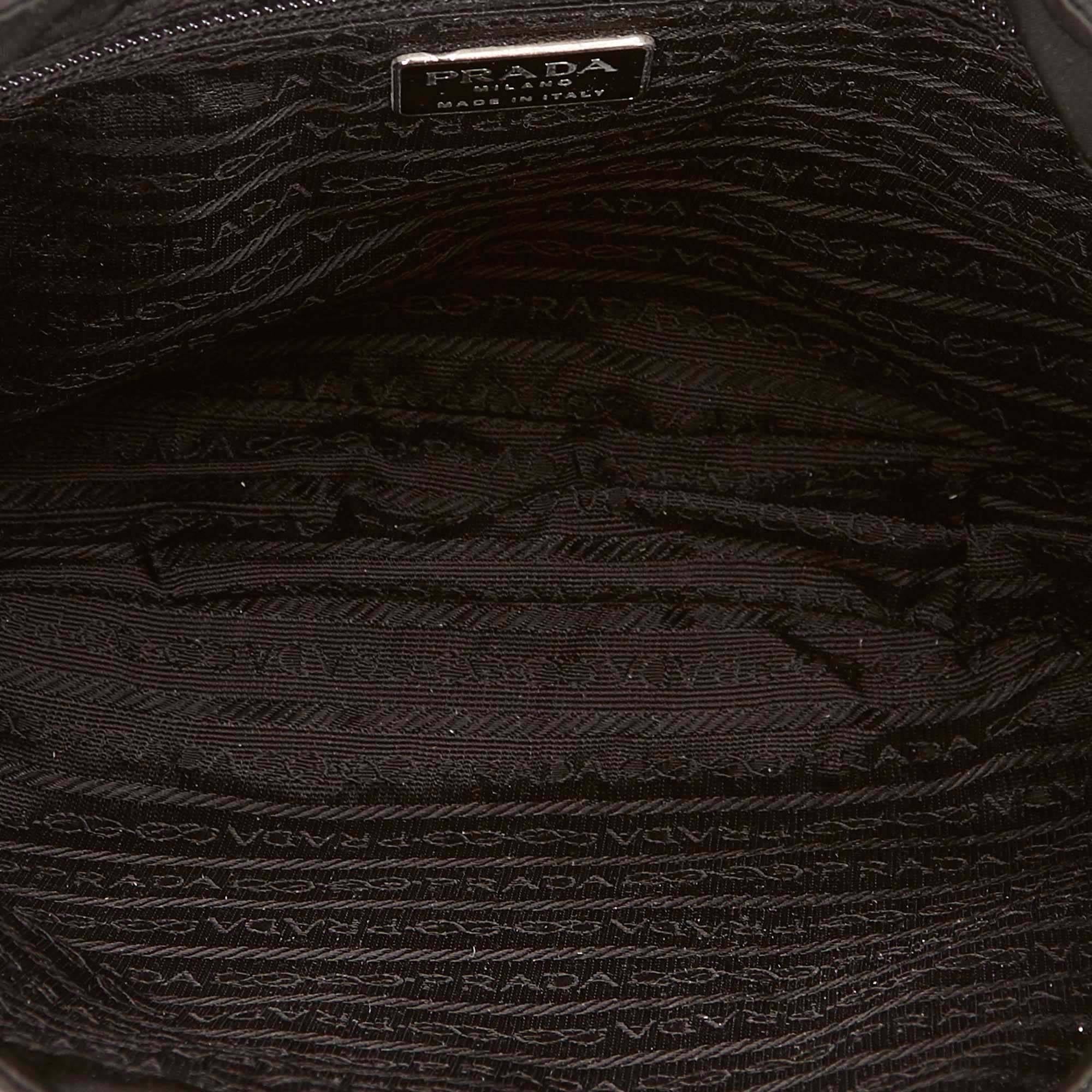 Prada Black Nylon Shoulder Bag 1