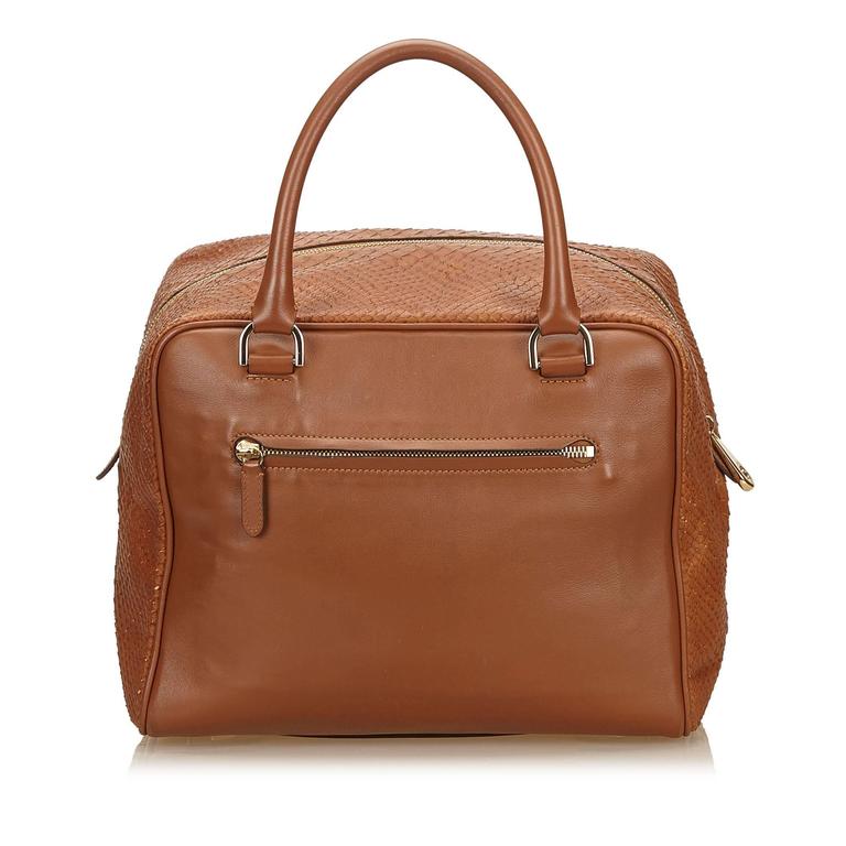 Mulberry Brown Leather Handbag For Sale at 1stdibs