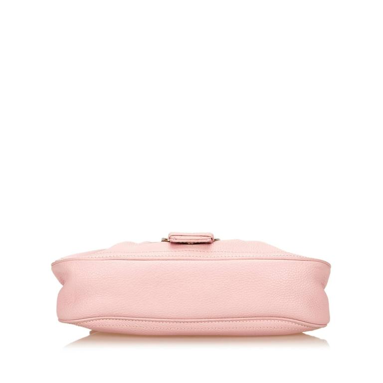 Celine Pink Leather Handbag For Sale at 1stdibs