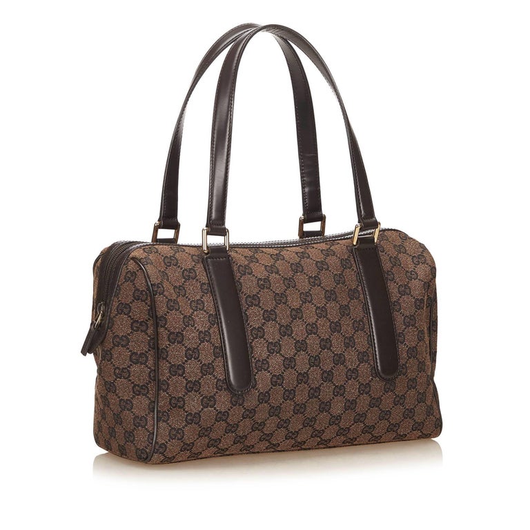 Gucci Brown Guccissima Jacquard Shoulder Bag For Sale at 1stdibs