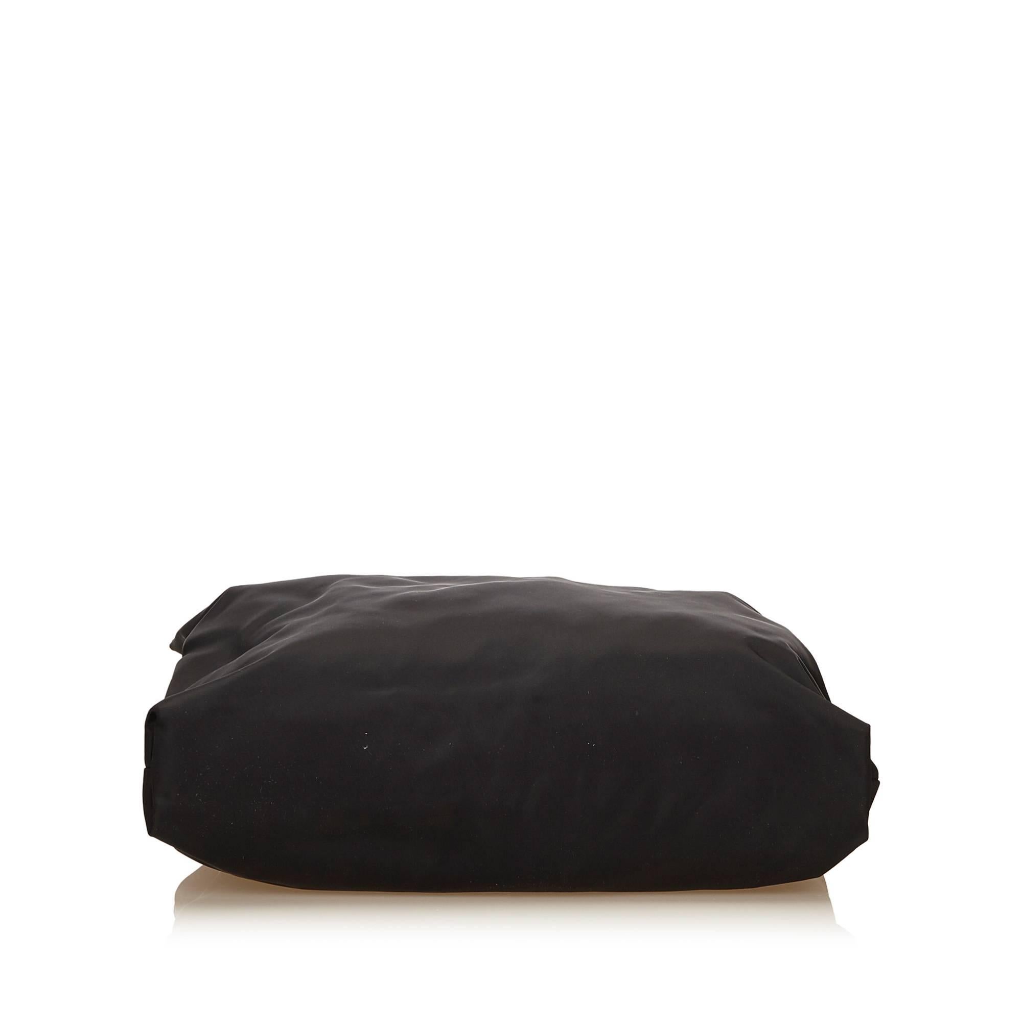 Women's or Men's Prada Black Nylon Tote Bag