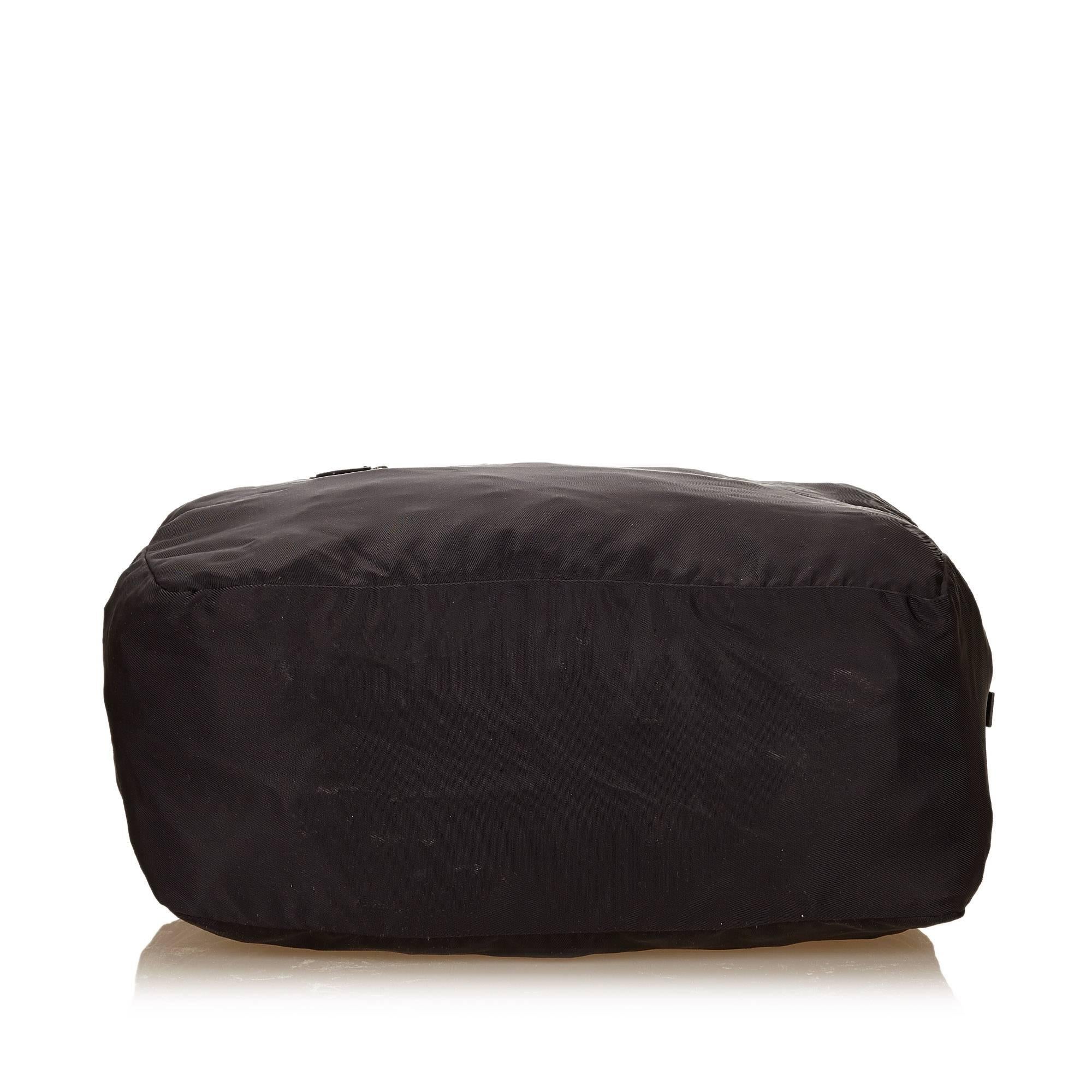 Women's or Men's Gucci Black Nylon Duffel Bag