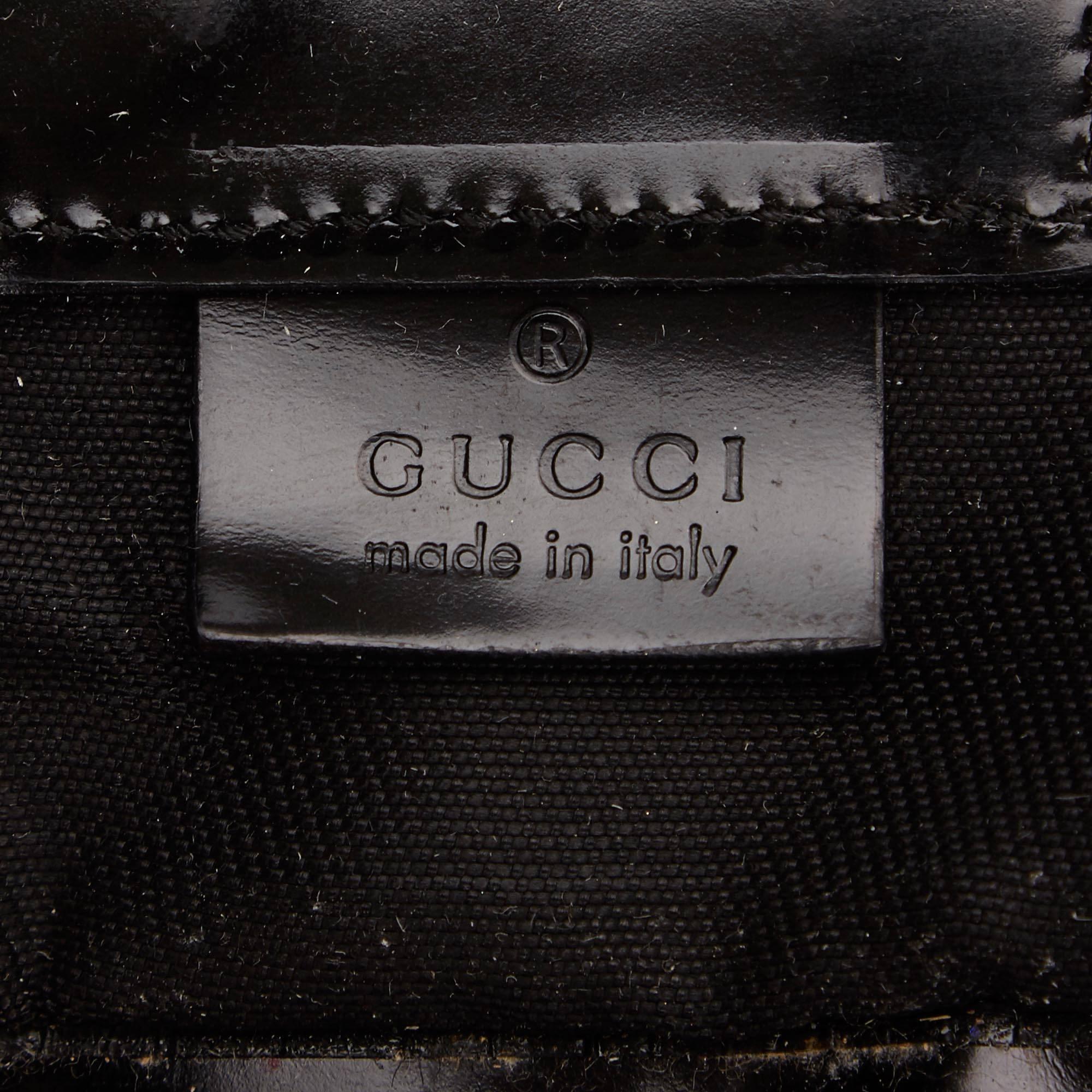 Gucci Black Nylon Duffel Bag 2