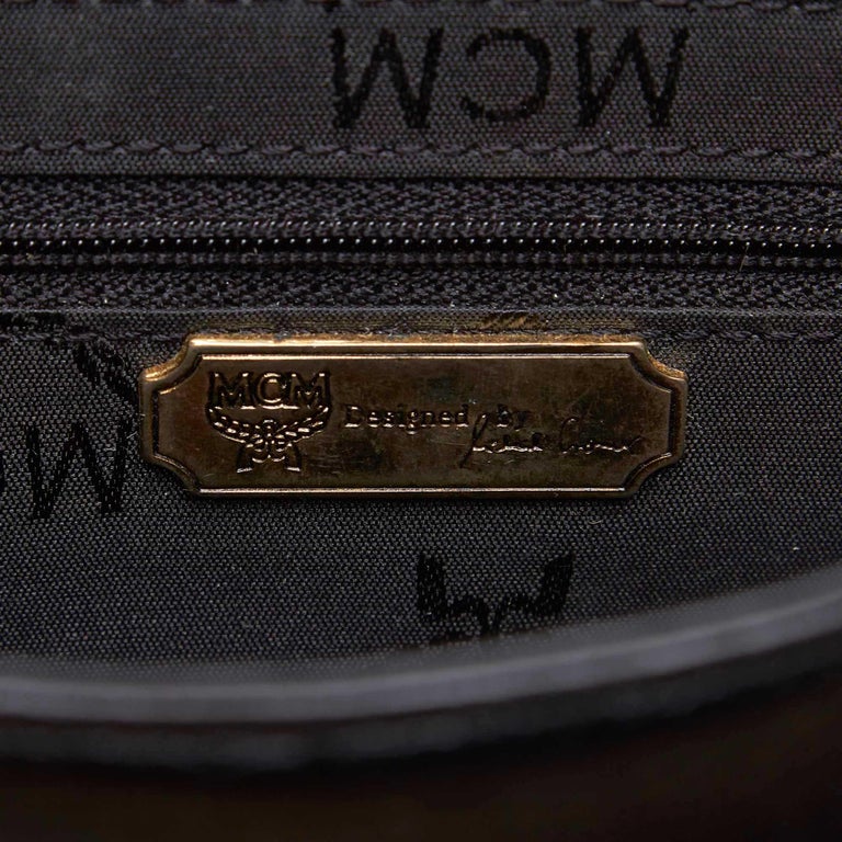 MCM Black Leather Handbag at 1stdibs