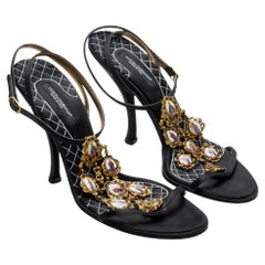 Dolce & Gabbana S/S 1998 ‘Virgin Mary’ Sandal Heels