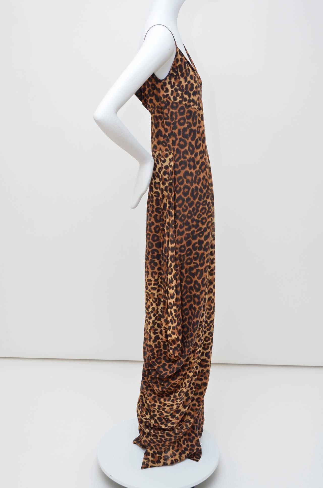 Women's John  Galliano Animal Print Dress  New