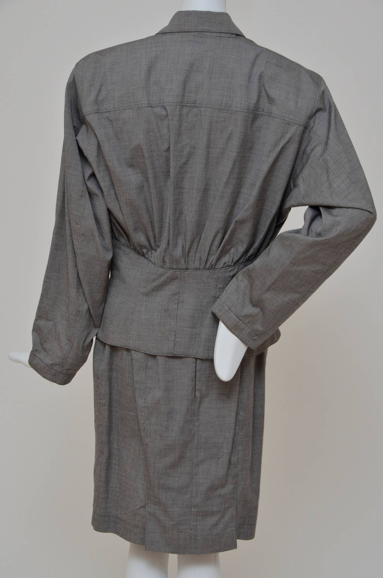 Azzedine Alaia Vintage Suit, Early 1980s In Excellent Condition In New York, NY