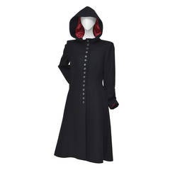 Alexander McQueen  Cape Coat  Hooded  RUNWAY "Joan" 1998/99