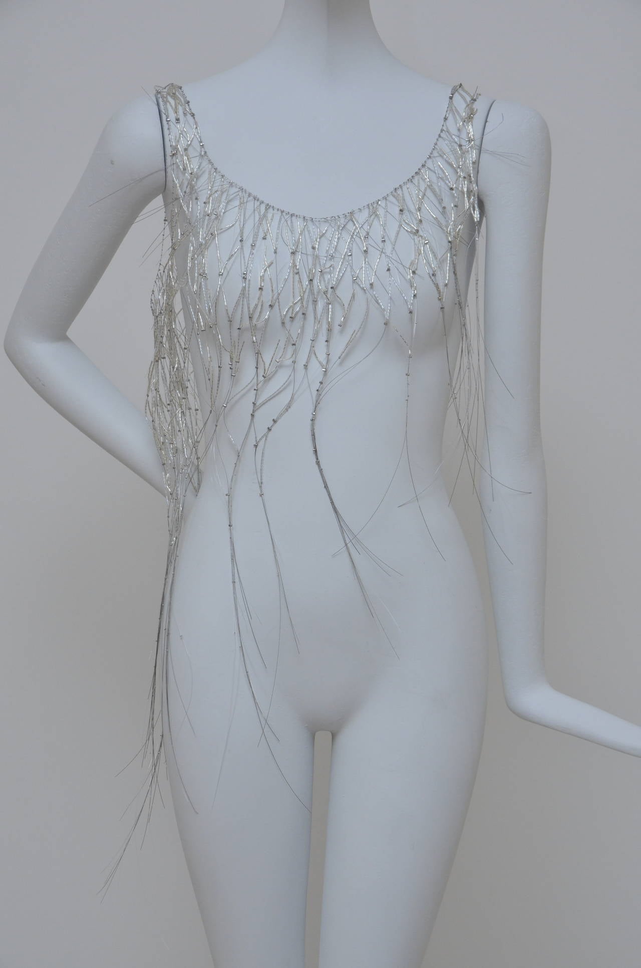 Issey Miyake runway 2004 necklace.
Made in japan.
New with tags and box.
Final Sale.