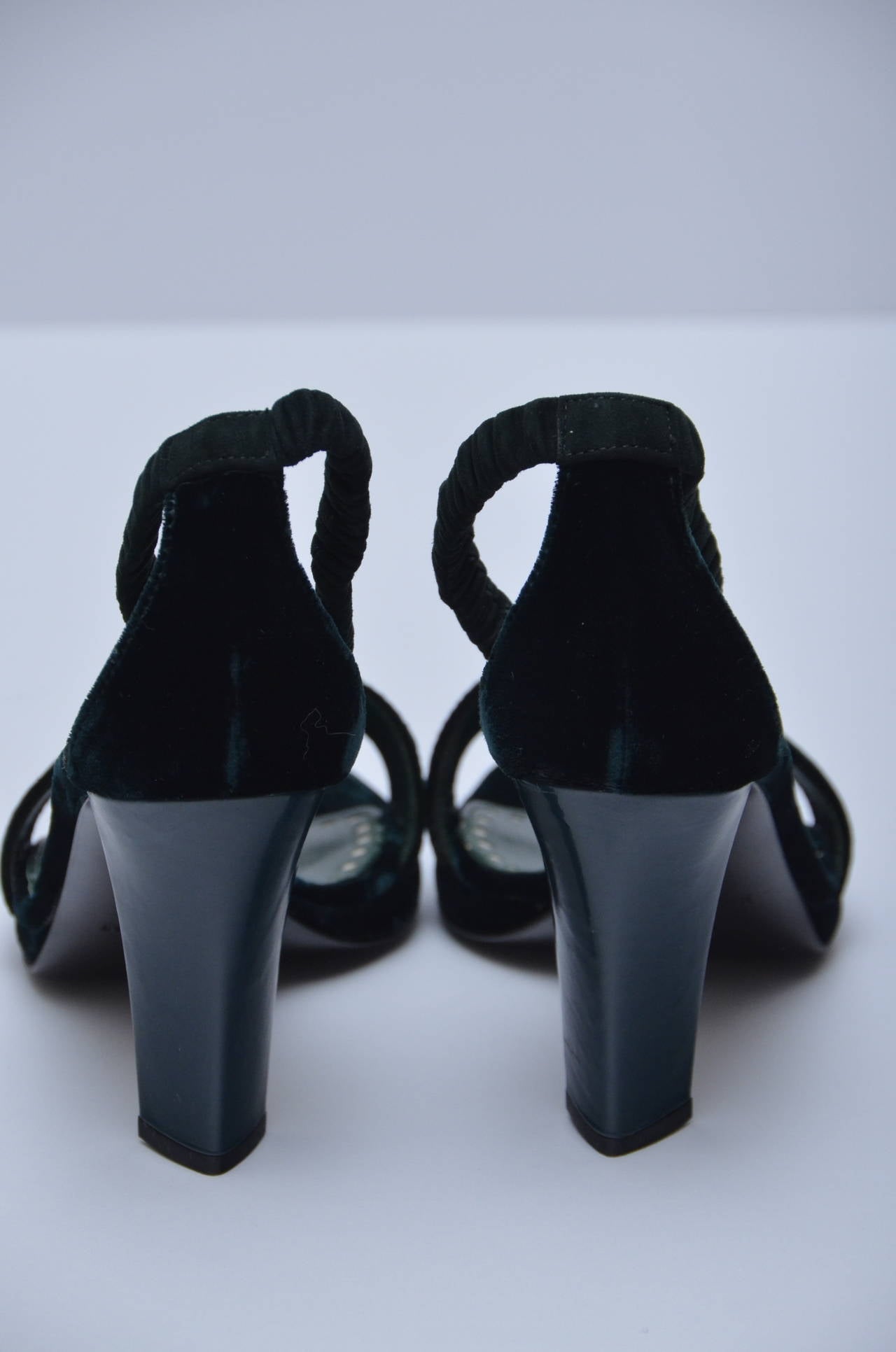 Tom Ford For Yves Saint Laurent Velvet Shoes  1