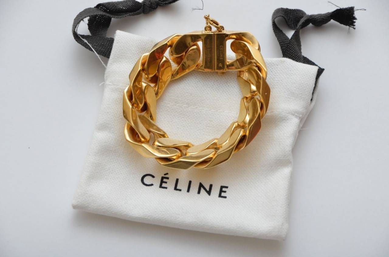 celine chain bracelet