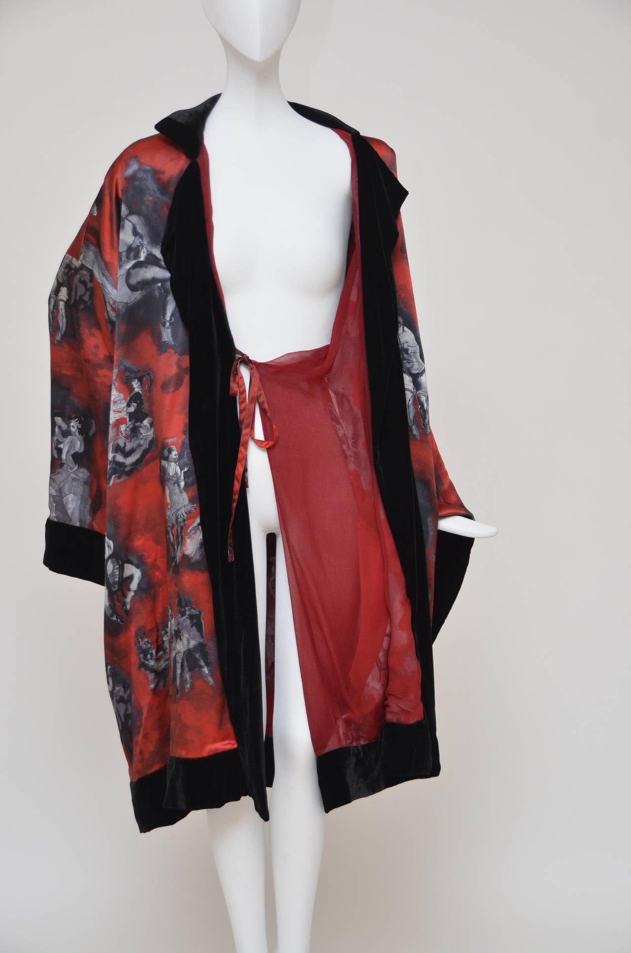 Jean Paul Gaultier Femme Kimono Dress NEW 1