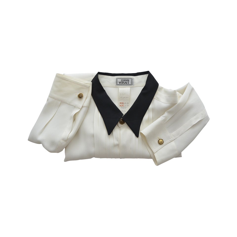 Gianni Versace Silk Men's Shirt