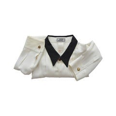Retro Gianni Versace Silk Men's Shirt