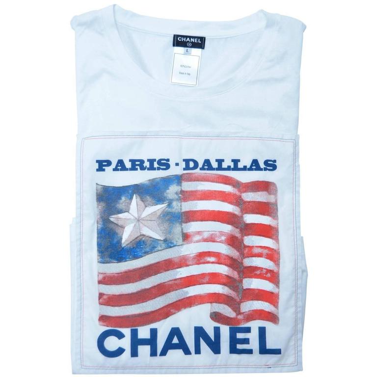 CHANEL Paris -Dallas T'shirt New  M