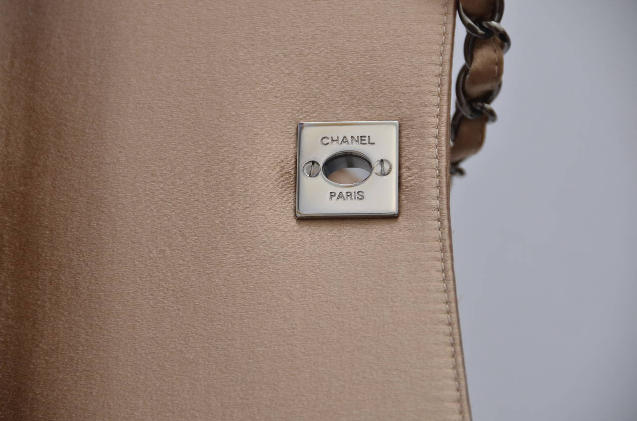 Chanel Swarovski Crystals Embellished  Handbag '02 Collection NEW 4