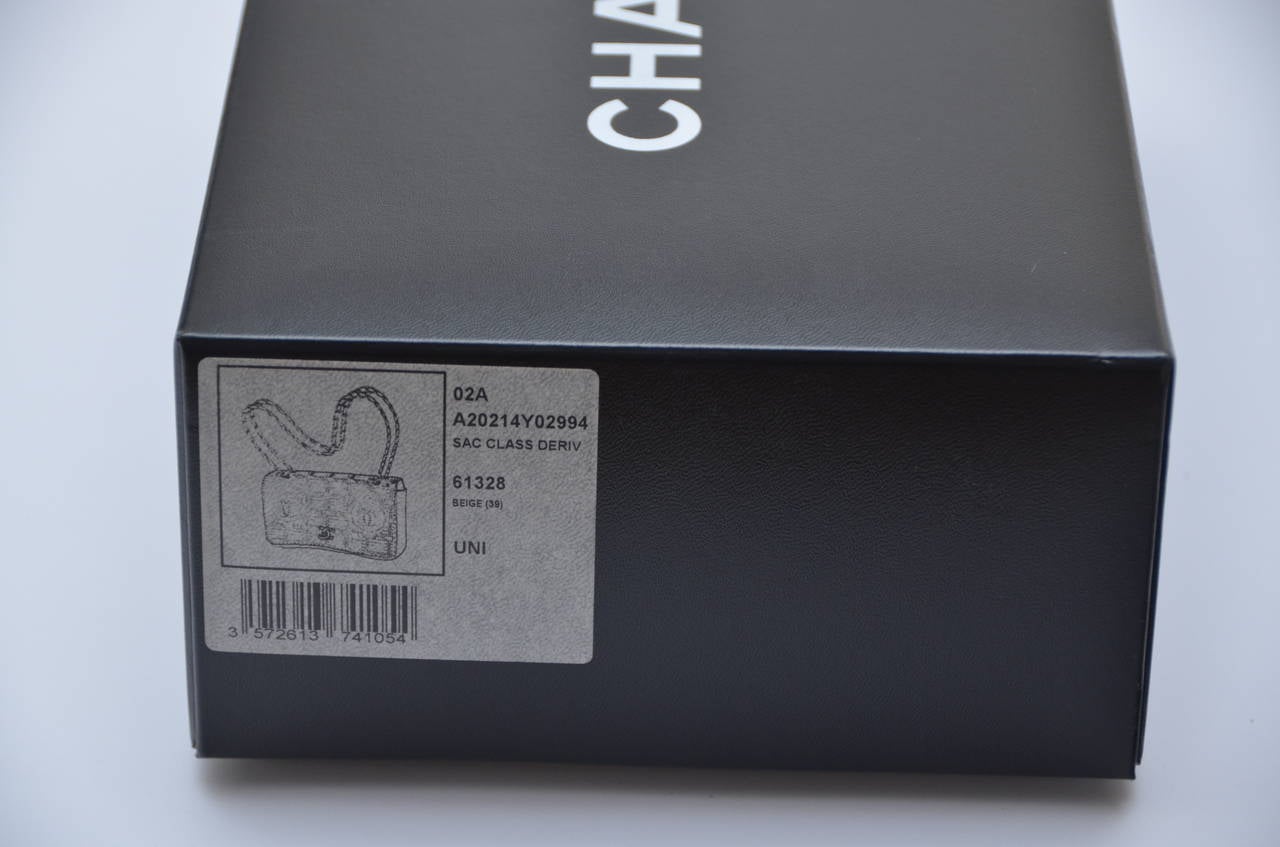 Chanel Swarovski Crystals Embellished  Handbag '02 Collection NEW 5