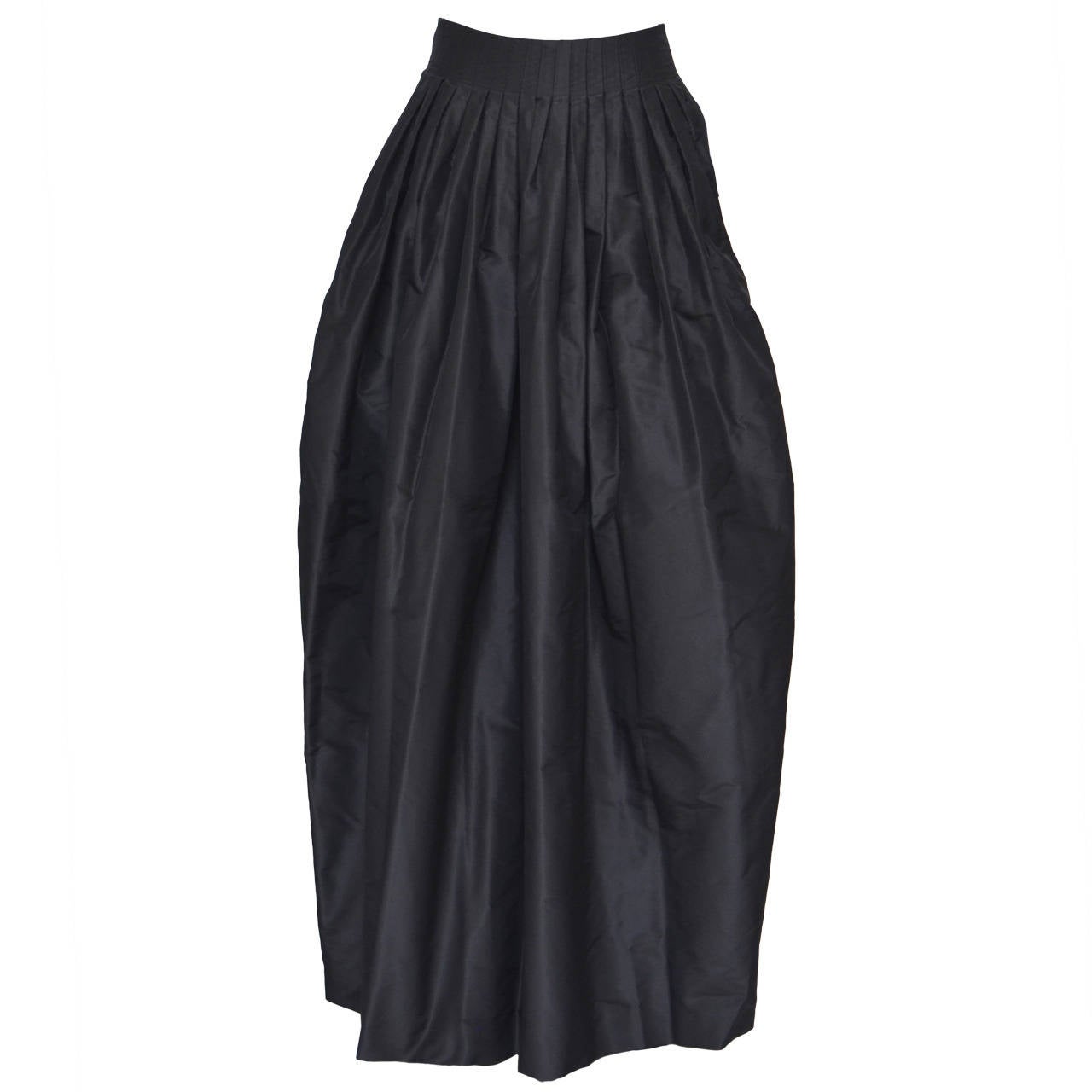 Yves Sain Laurent    Tom Ford  Collection YSL  Long Silk Skirt