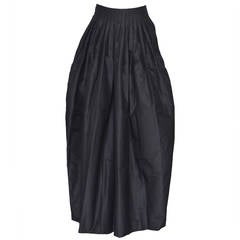 Yves Sain Laurent Tom Ford Collection YSL Long Silk Skirt 4