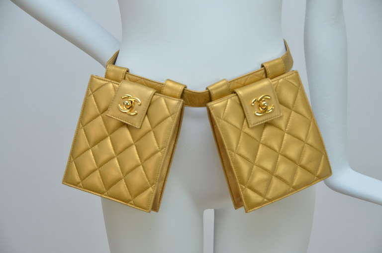 Chanel  Waist Belt Bags New Vintage S 1