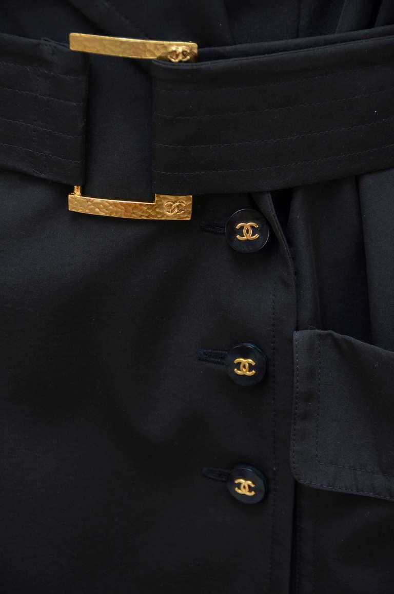 Chanel Vintage Trenchcoat Mint Size 38 3