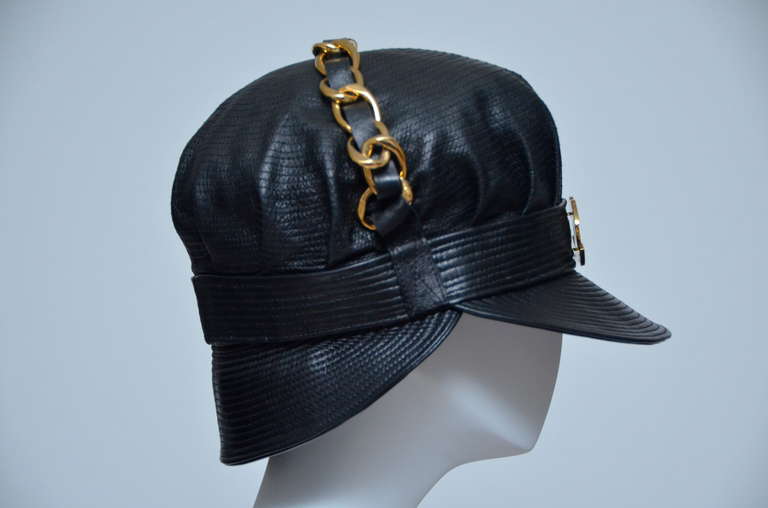 chanel vintage hat