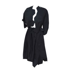 Comme Des Garcons Football Soccer Set Runway Jacket and Skirt Ad 2008