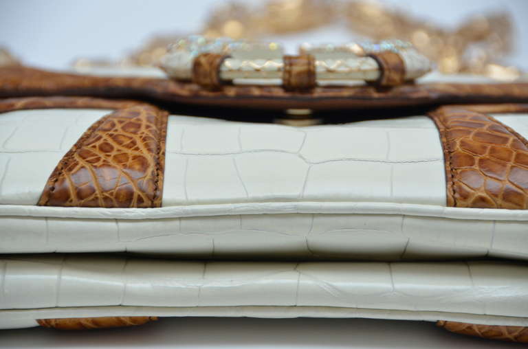 Gucci Alligator Handbag Tom Ford Final Collection Rare 1