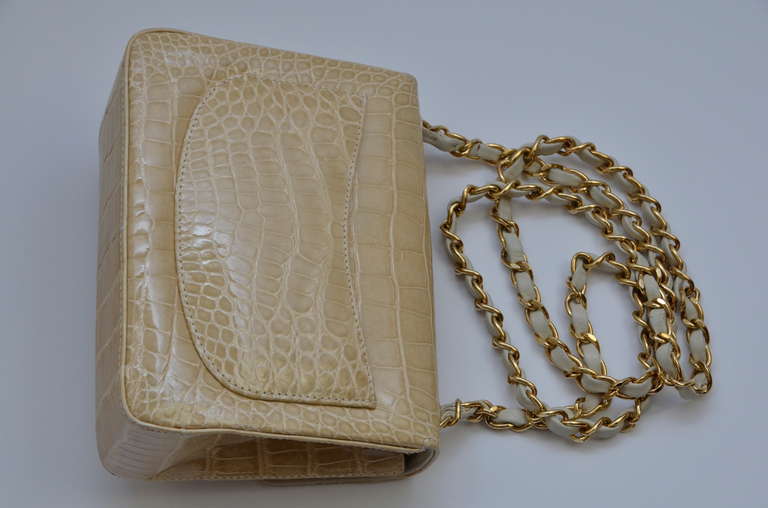 chanel crocodile bag